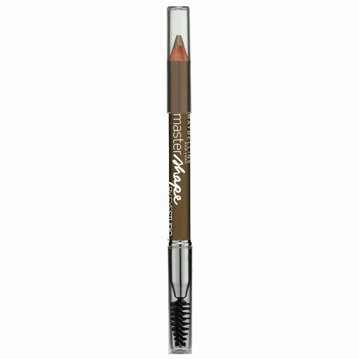 Lápis para Sobrancelhas Maybelline Master Shape Cinza com 1 unidade