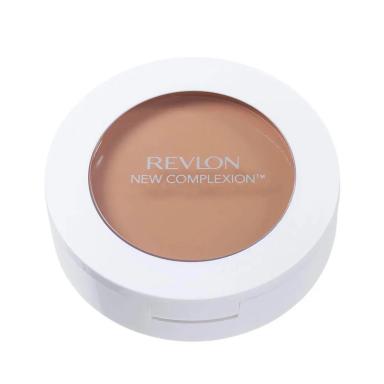 Pó Compacto Revlon New Complexion One-Step 2 em 1 Natural Beige FPS 15 com 10g