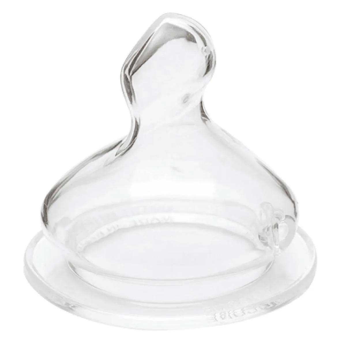 Bico de Mamadeira Kuka Big Ortodôntico de Silicone N° 2 com 1 unidade