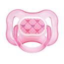 Chupeta Kuka Color Orto Rosa Decorada Fase 1 com 1 unidade