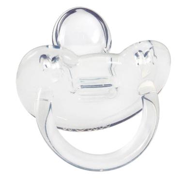 Chupeta Kuka Ortodôntica Soft Transparente Fase 2 com 1 unidade