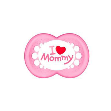 Kit Chupeta MAM Mom & Dad Girls Tamanho 2 - maiores de 6 meses Cores Sortidas com 2 unidades
