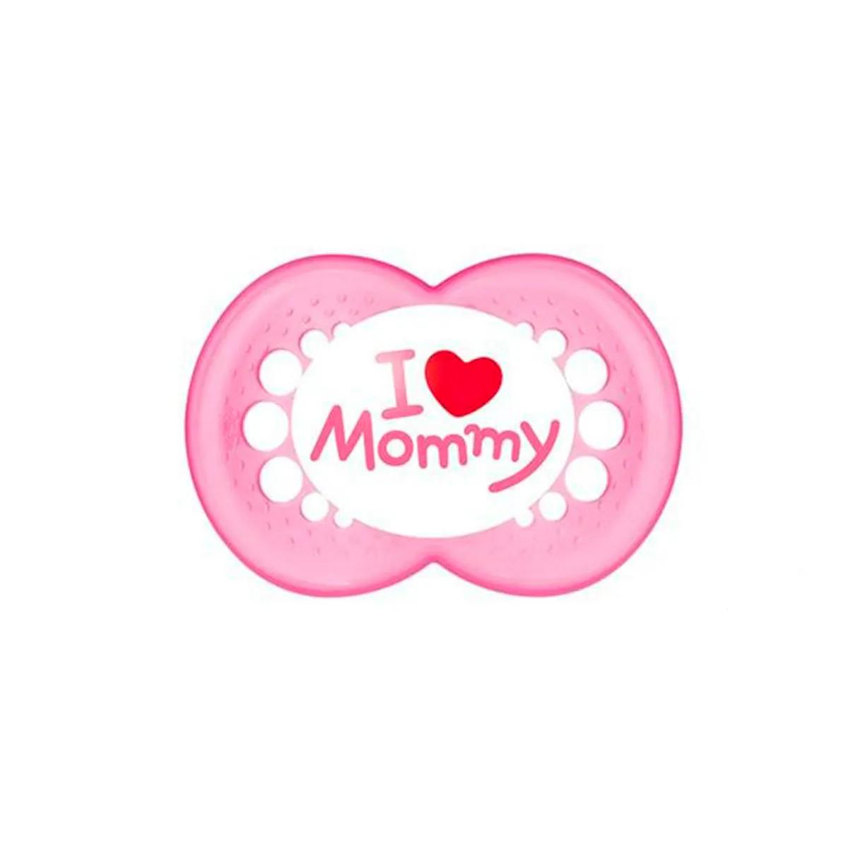 Kit Chupeta MAM Mom & Dad Girls Tamanho 2 - maiores de 6 meses Cores Sortidas com 2 unidades