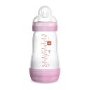Mamadeira MAM Easy Start Rosa 2 meses+ com 1 unidade capacidade 260ml
