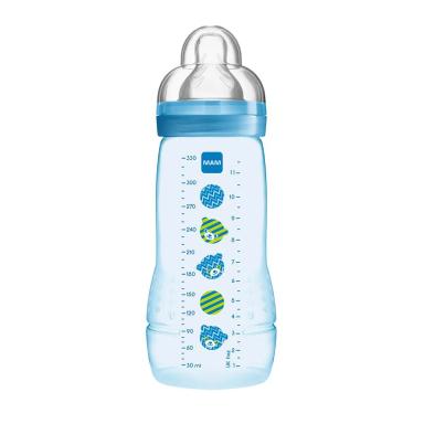 Mamadeira MAM Easy Active Azul 4 meses+ com 1 unidade