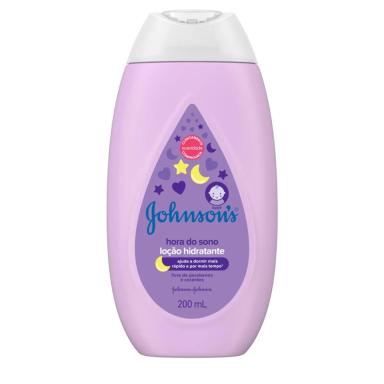Loção Hidratante Corporal Johnson's Baby Hora do Sono com 200ml