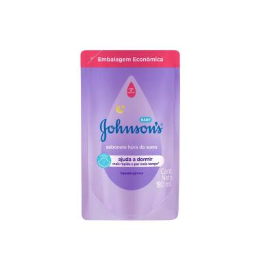 Refil Sabonete Líquido Johnson's Hora do Sono 180ml