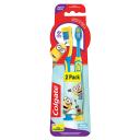 Escova de Dente Colgate Infantil Smiles Minions 6+ Anos Extra Macia com 2 unidades
