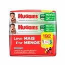 Lenço Umedecido Huggies Max Clean - 4 Pacotes com 48 unidades cada
