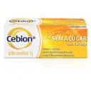 Vitamina C Cebion 1g Sabor Laranja Sem Açúcar 10 Comprimidos Efervescentes