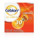 Cebion 1g Vitamina C Sabor Laranja 30 Comprimidos Efervescentes