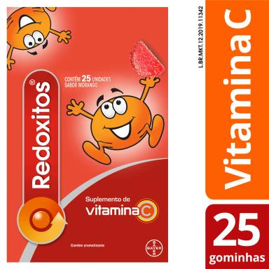 Vitamina C Redoxitos Morango com 25 Gomas