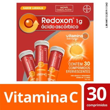 VItamina C Redoxon 1g com 30 comprimidos efervescentes