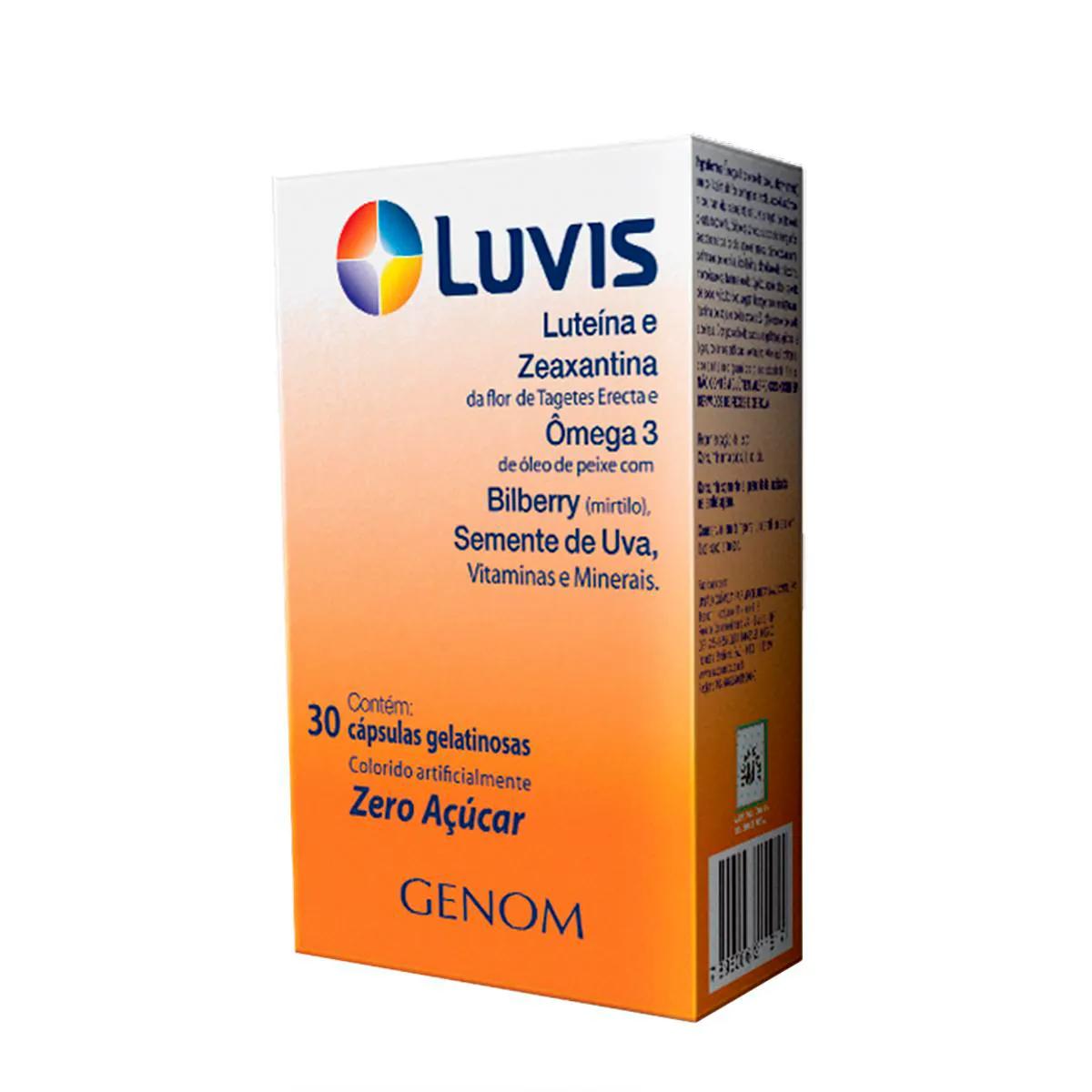 Suplemento Vitamínico Luvis com 30 cápsulas