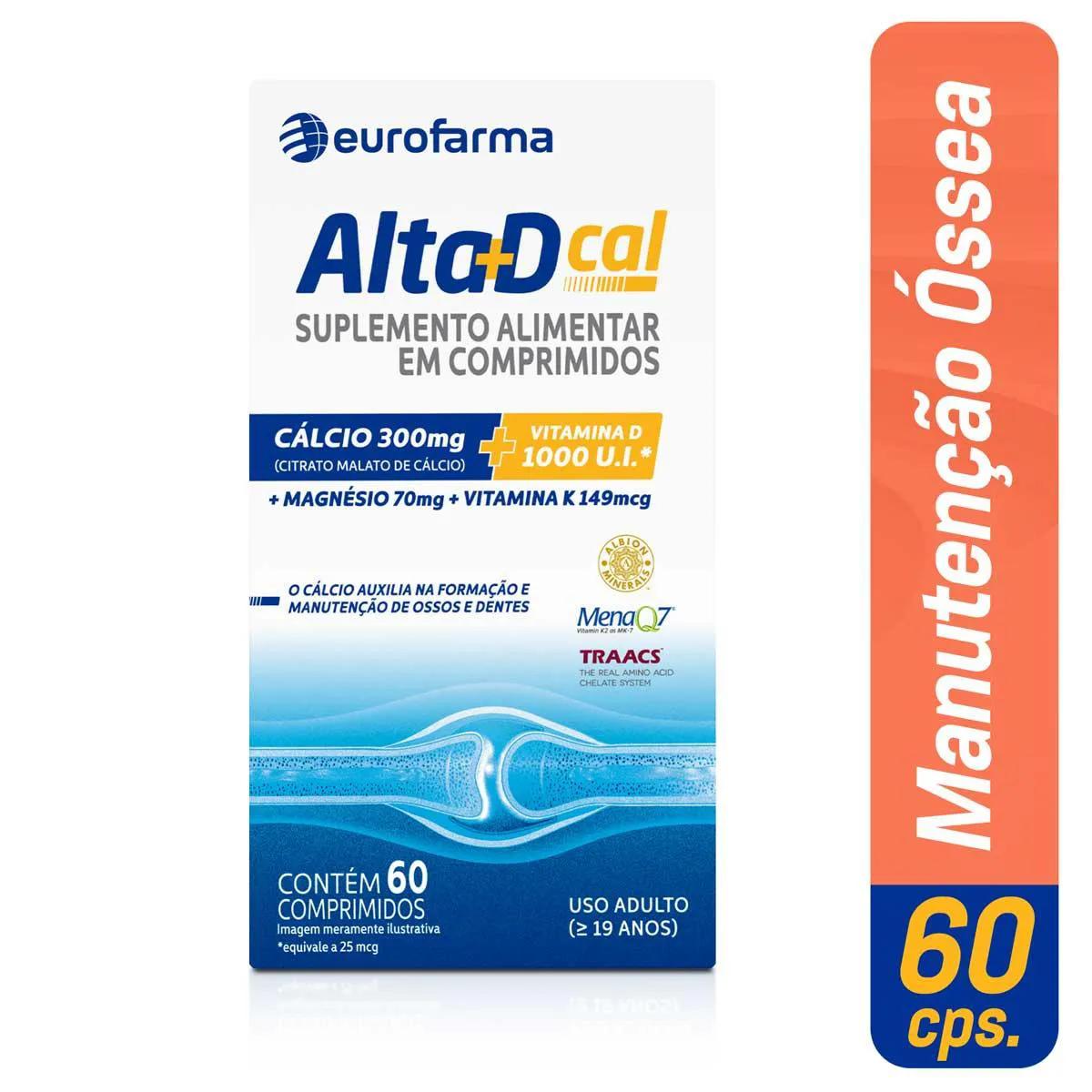Suplemento Alimentar Alta D Cal 60 comprimidos