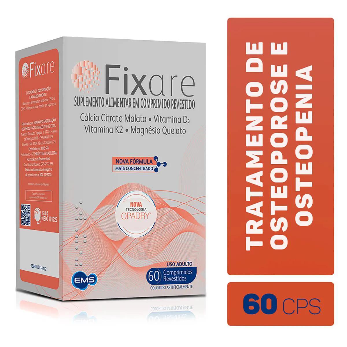 Suplemento Alimentar Fixare - 60 Comprimidos
