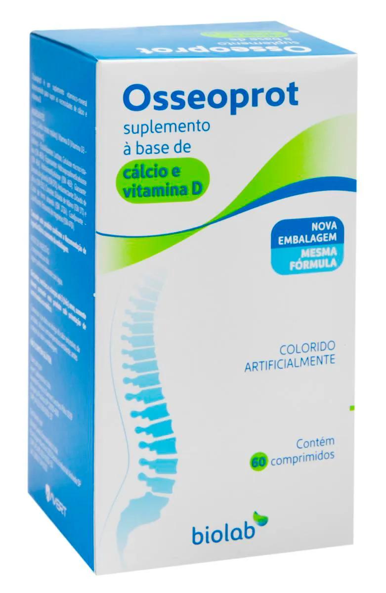 Suplemento Vitamínico Osseoprot com 60 comprimidos