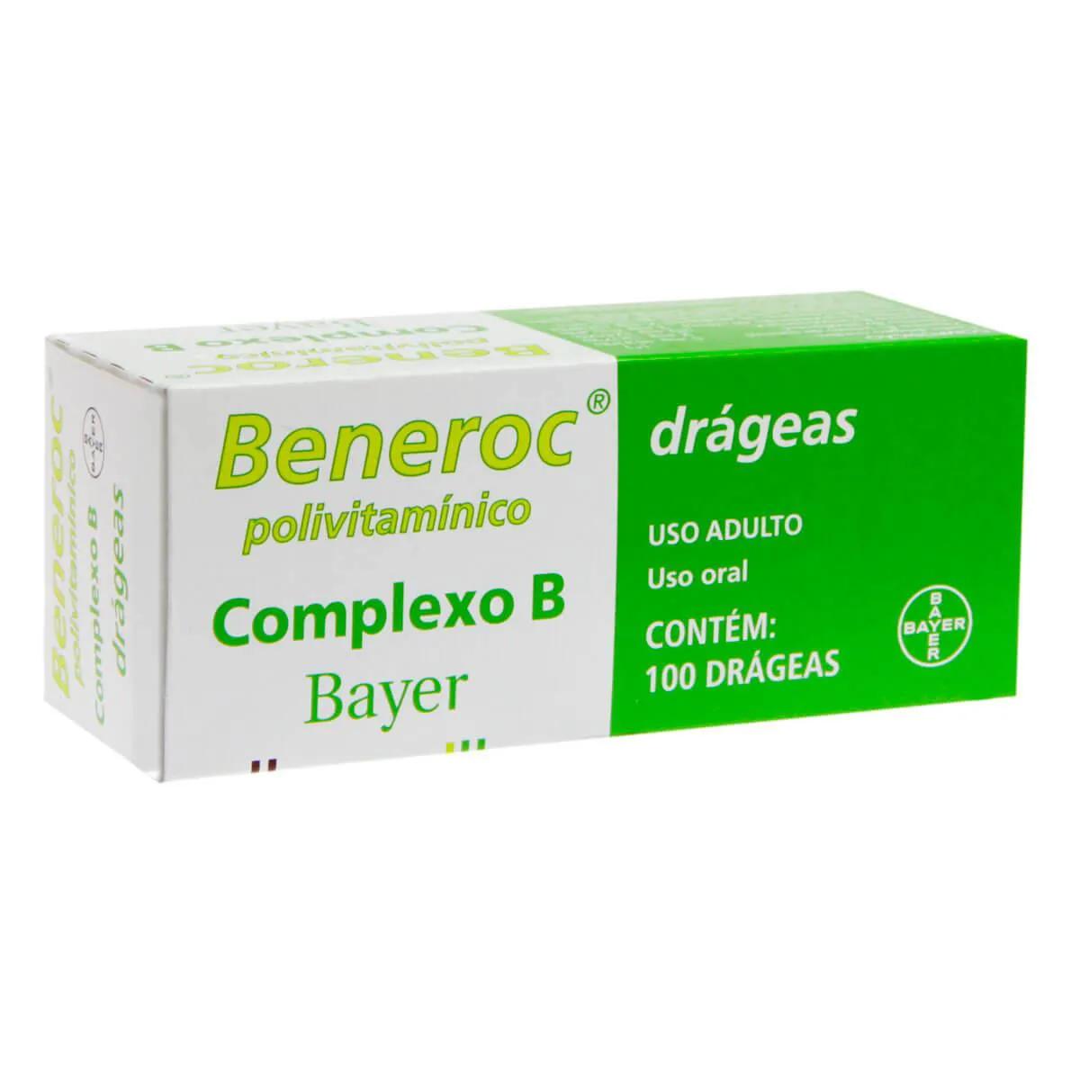 Beneroc Complexo B 100 drágeas