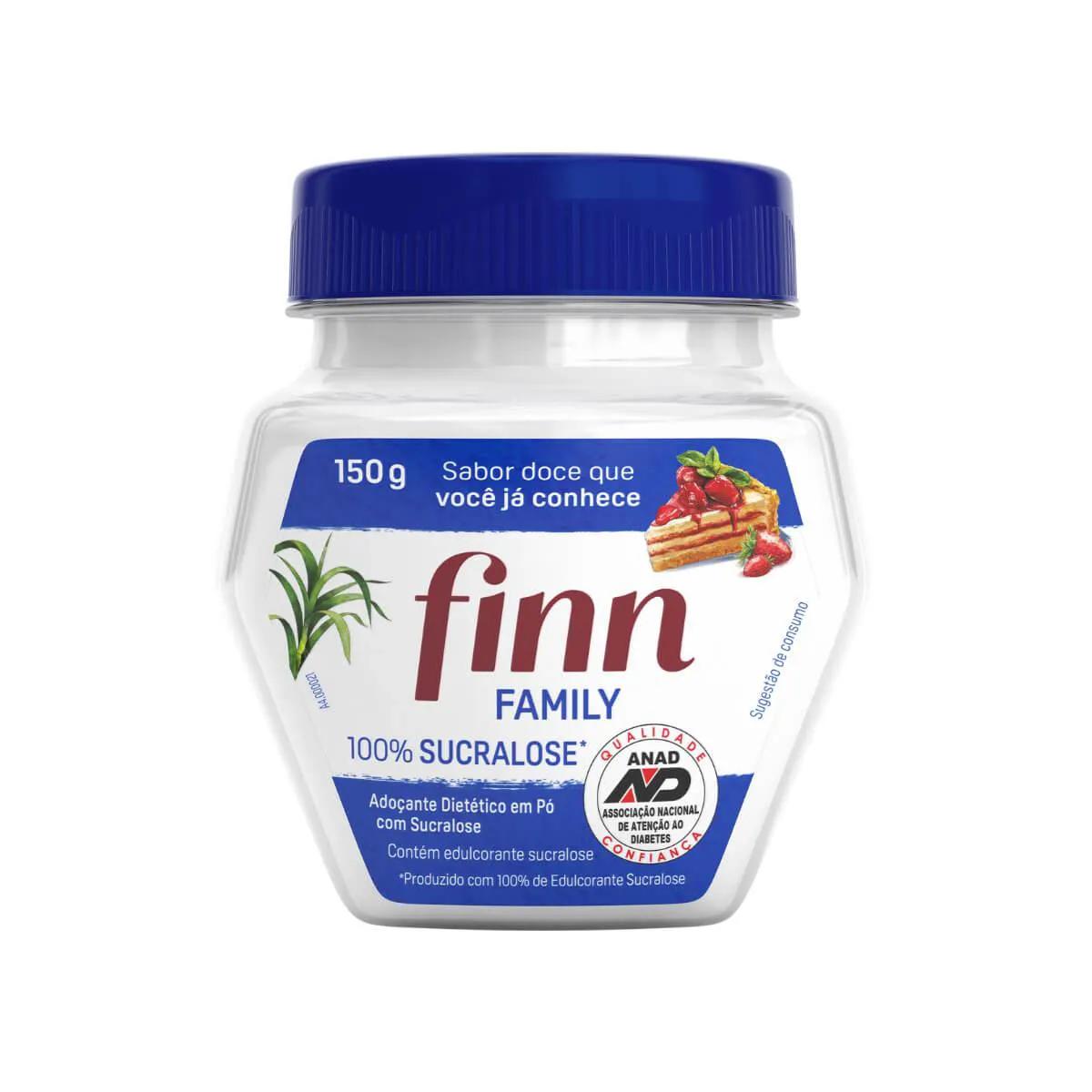 Adoçante em Pó Finn Family Sucralose 150g