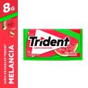 Trident Chiclete Sem Açúcar Sabor Melancia com 5 unidades