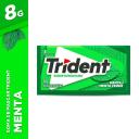 Trident Chiclete Sem Açúcar Sabor Menta com 5 unidades