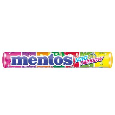 Bala Mentos Rainbow Sabores Sortidos com 38g