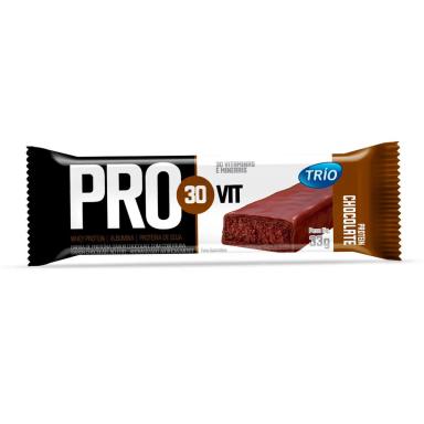 Barra de Proteínas Pro30Vit Chocolate 30 Vitaminas com 33g