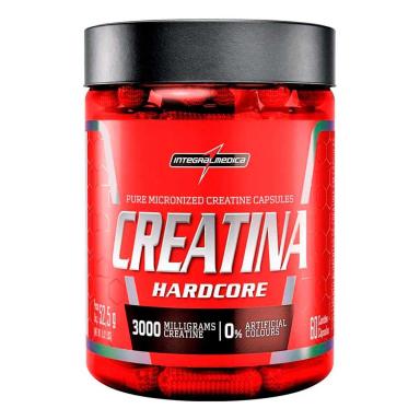 Creatina Hardcore Integralmedica 60 Cápsulas