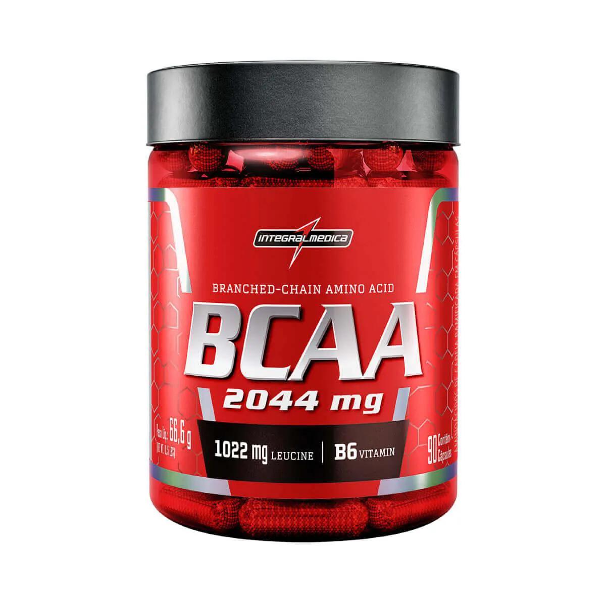 BCAA Amino Integralmedica 2044mg  90 Cápsulas
