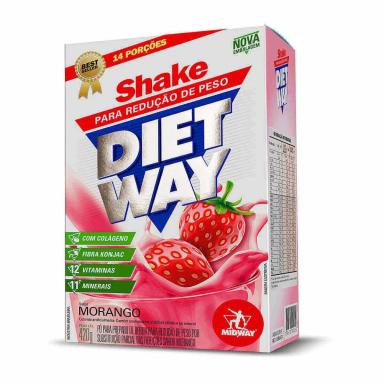 Shake Diet Way Sabor Morango com 420g