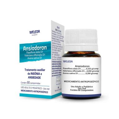 Ansiodoron Weleda 80 comprimidos