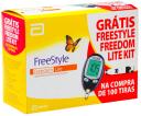 Kit Abbott com 1 Aparelho FreeStyle Lite + 2 caixas com 50 tiras