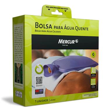 Bolsa de Água Quente Mercur G com capacidade para 2 litros