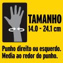 Munhequeira 3M Futuro Bilateral Tamanho Ajustável Cor Preto
