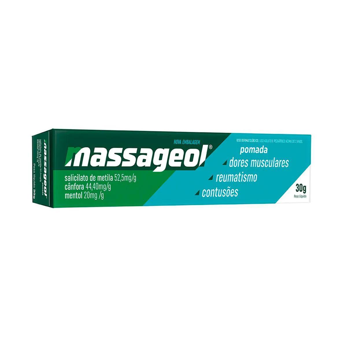 Massageol Pomada com 30g