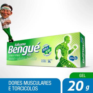 Bálsamo Bengué 0,10g/g + 0,15g/g Gel com 20g