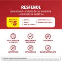 Resfenol Paracetamol 400mg + Cloridrato Fenillefrina 4mg + Maleato de Clorfeniramina 4mg 5 cápsulas