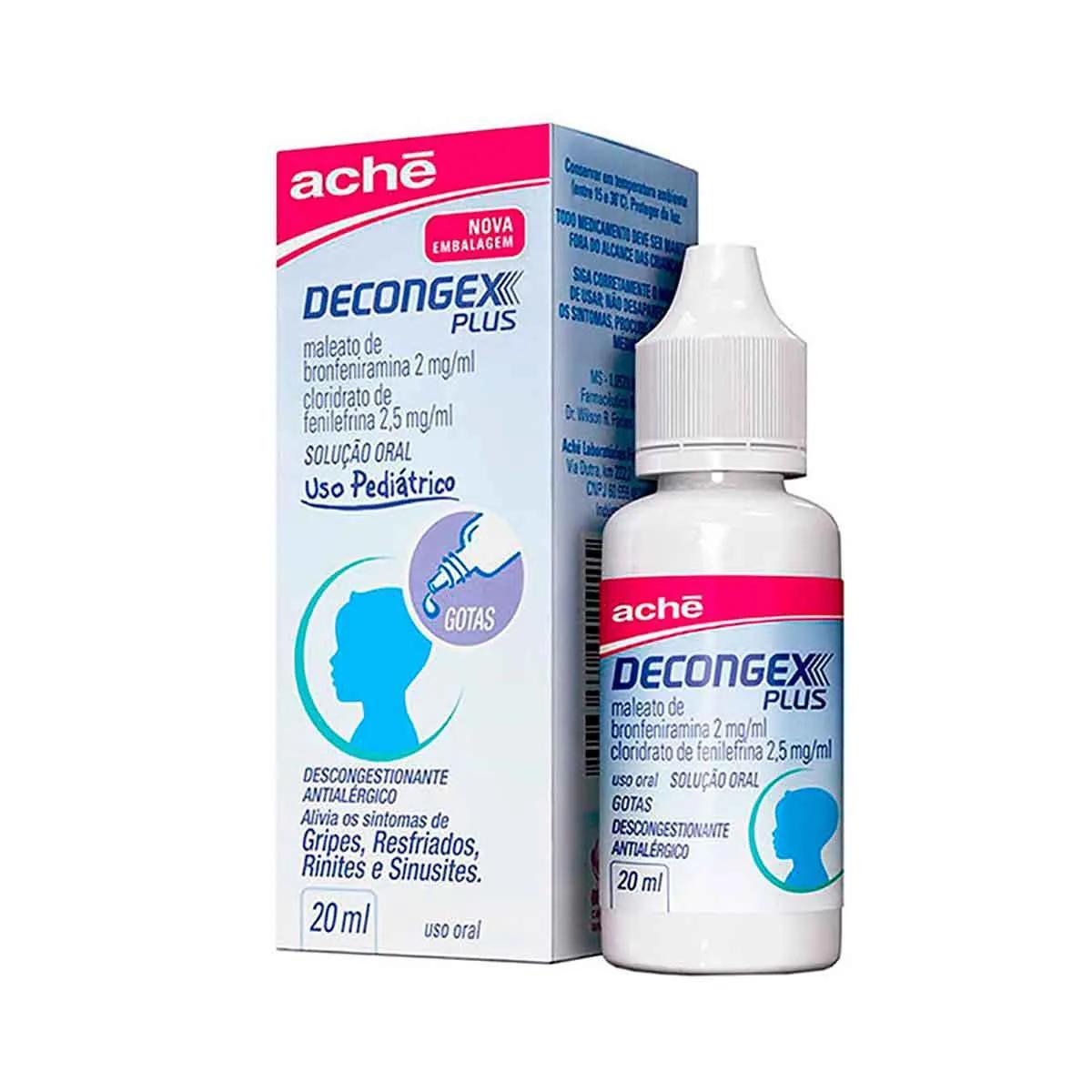 Decongex Plus Pediátrico Gotas 20ml
