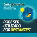 LuftaGastroPro Alginato de Sódio 100mg/ml + Bicarbonato de Potássio 20mg/ml Sabor Menta Suspensão Oral 12 Sachês com 10ml cada