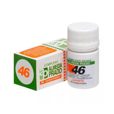 Complexo Homeopático Senna 46 Almeida Prado 60 comprimidos
