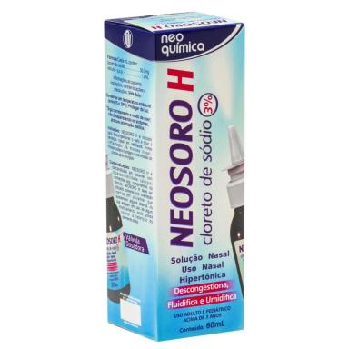Neosoro H 3% Descomgestionante Solução Spray Nasal 60ml