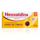 Neosaldina Dipirona 300mg + Mucato de Isometepteno 30mg + Cafeína 30mg 20 drágeas