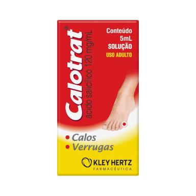 Calotrat Ácido Salicílico 120mg/ml Solução 5ml
