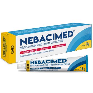 Nebacimed Pomada Bisnaga 15g