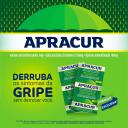Apracur Maleato de Clorfeniramina 1mg + Ácido Ascórbico 50mg + Dipirona Monoidratada 100mg 6 comprimidos