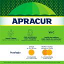 Apracur Maleato de Clorfeniramina 1mg + Ácido Ascórbico 50mg + Dipirona Monoidratada 100mg 6 comprimidos