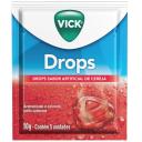 Pastilha Vick Drops Sabor Cereja 5 unidades