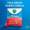 Pastilha Vick Drops Sabor Cereja 5 unidades
