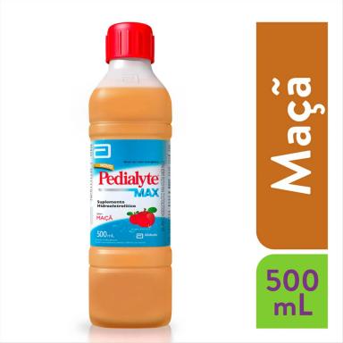 Pedialyte Max Sabor Maçã Solução 500ml