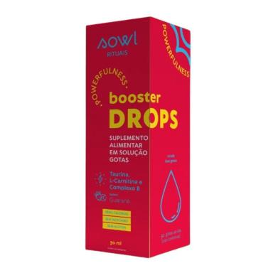 BOOSTER DROPS POWERFULNESS TAURINA L-CARNITINA COMPLEXO B